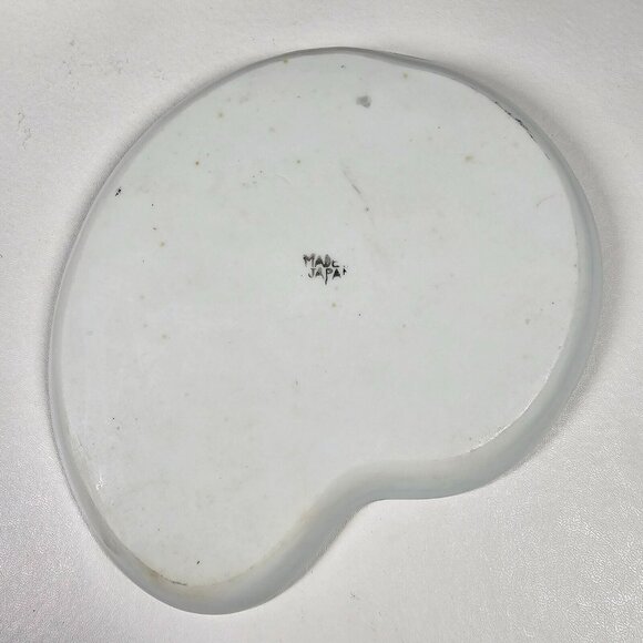 Set of 9 Sushi Plates 7" Serving Tray w/ Sauce Ring - Bird Floral Made in Japan - Picture 4 of 9